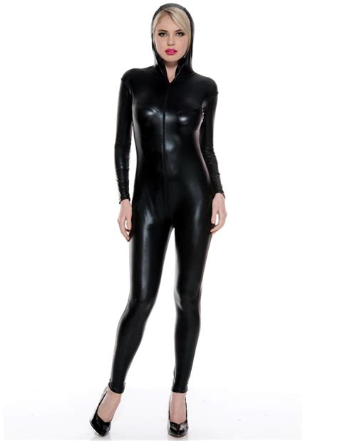 wet look bodysuit